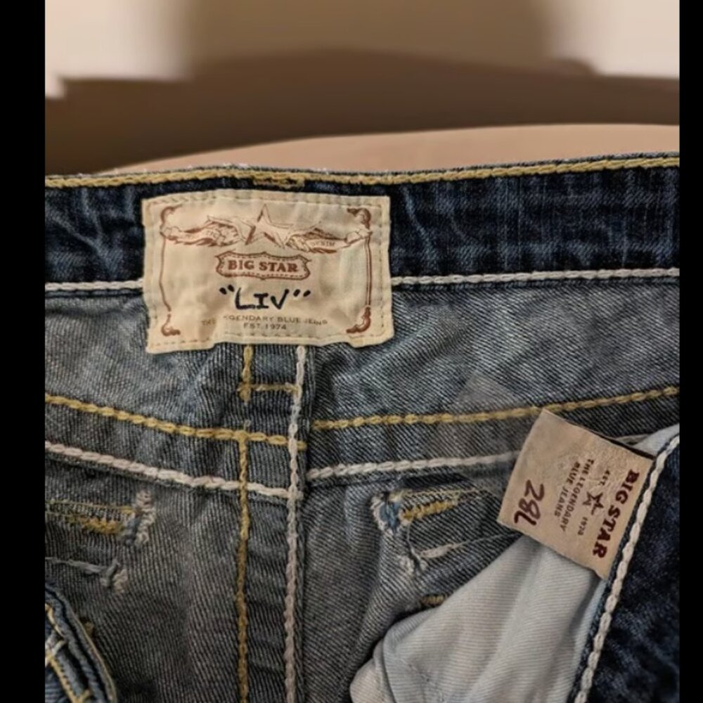 Big Star Jeans boot size 28L lot of 2